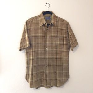 Short sleeved Pendleton size large
